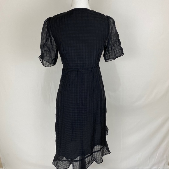 4SI3NNA Valerie Ruffle Hem Wrap Dress - Picture 5 of 7